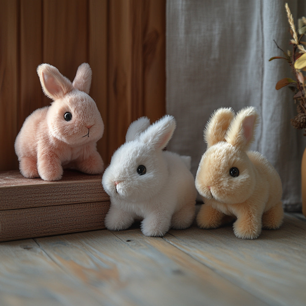 Ultra blød kaninbamse, den perfekte krammeven