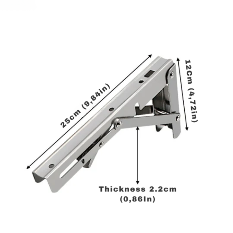 Stöd för att fälla ner, solid för att optimera utrymmet (X2)