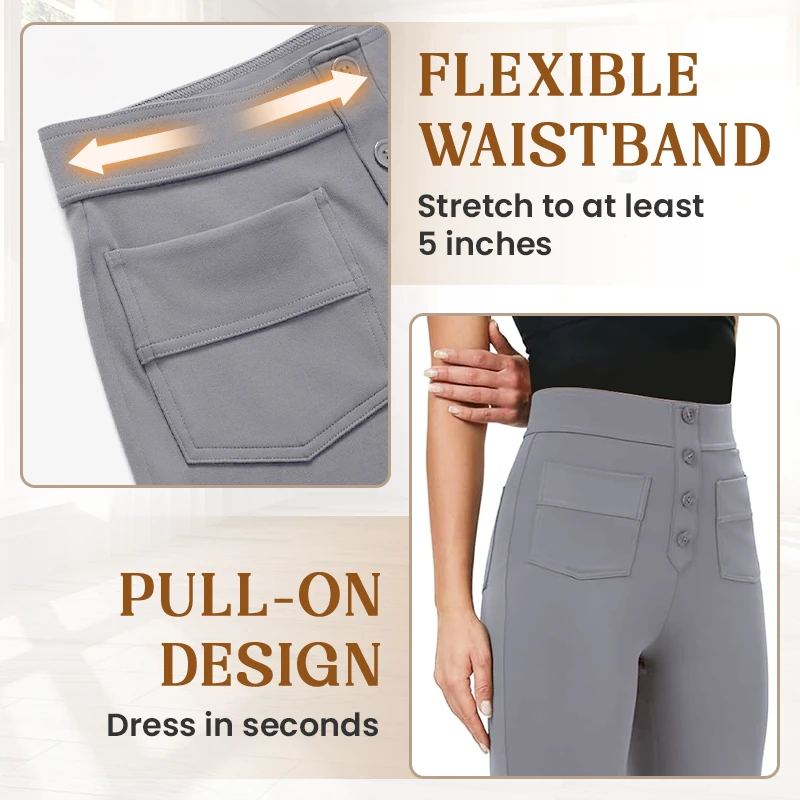 Pantaloni elasticizzati ultra-confortevoli per tutti gli stili