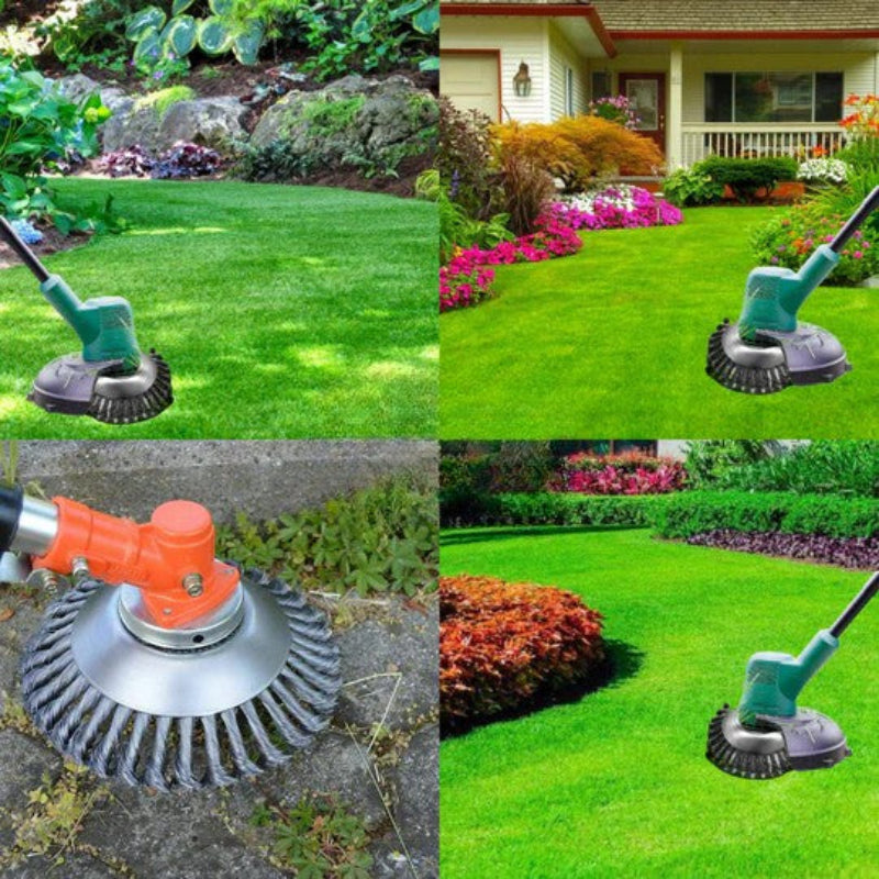 Diserba rapidamente e senza sforzo, anche su superfici dure