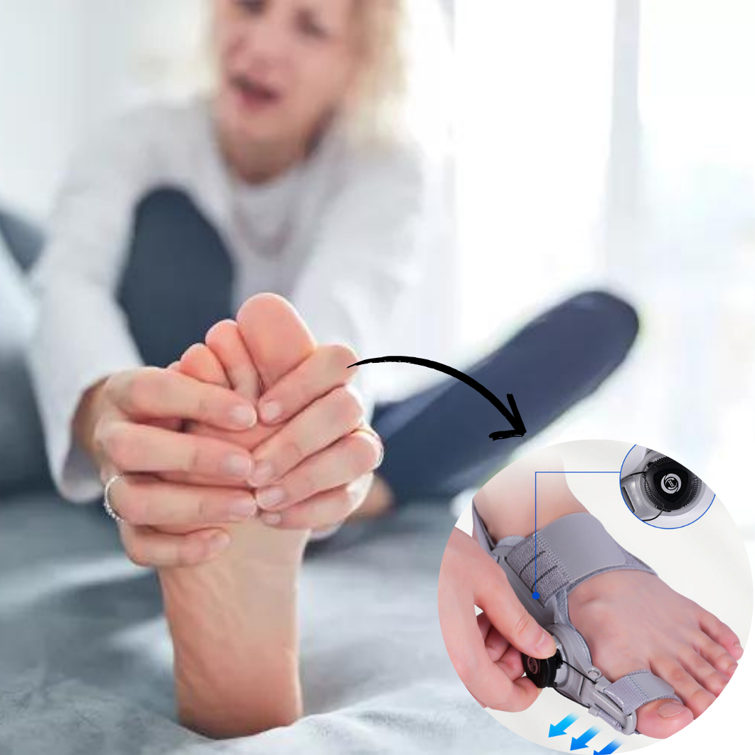 صححوا تقوس أصابع القدم دون ألم أو عملية جراحية
