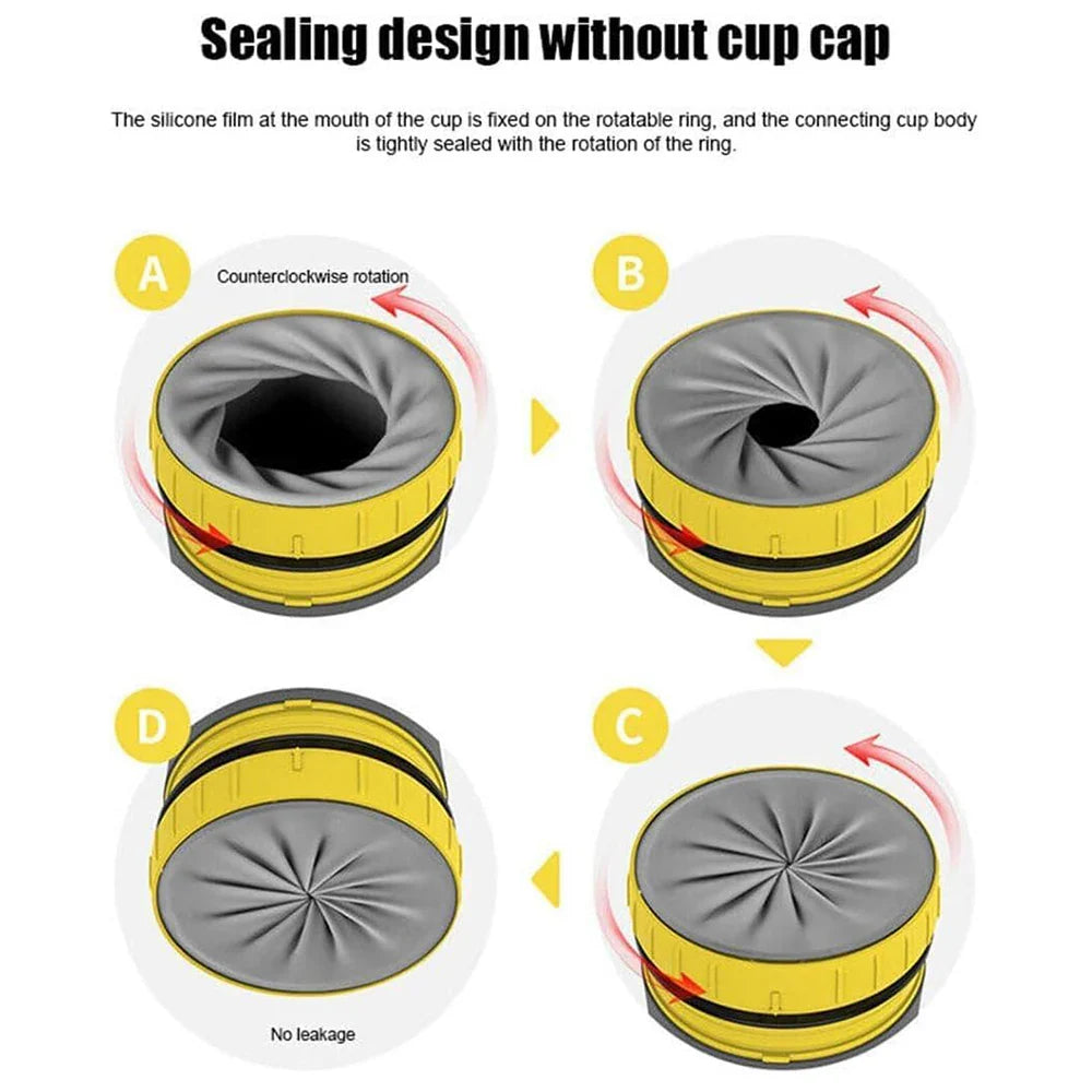 Leak-proof cup without lid – Drink without spilling