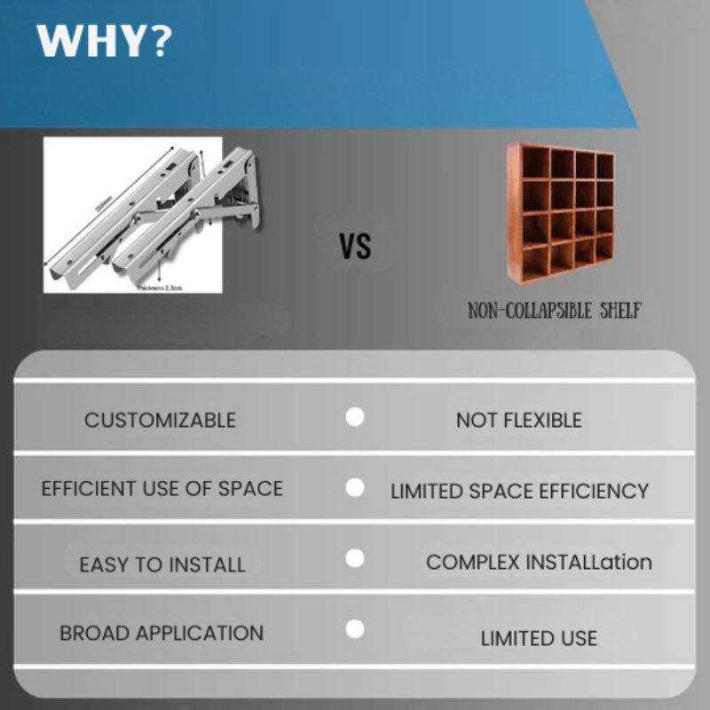 Stöd för att fälla ner, solid för att optimera utrymmet (X2)