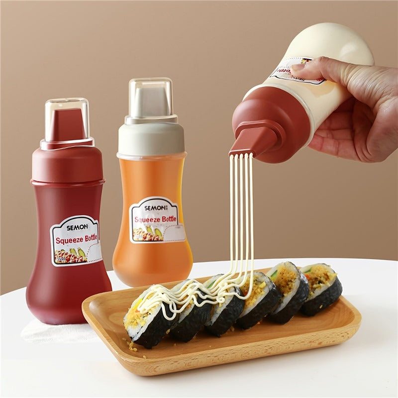 Dosez vos sauces facilement, sans éclaboussures