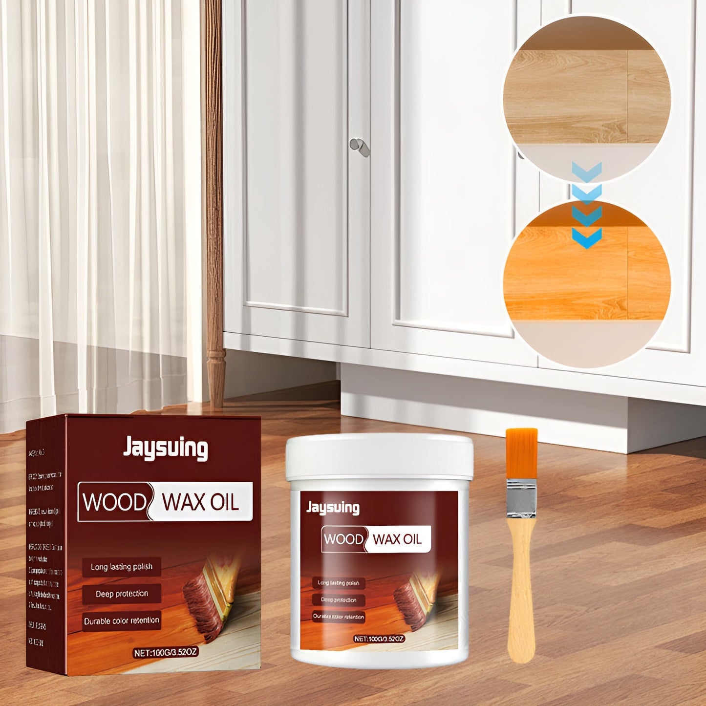 Natürlicher Holzreiniger – Glänzende und geschützte Böden