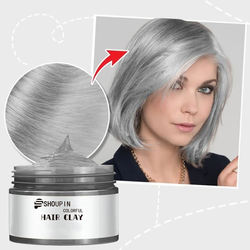 一時的なヘアカラー用ワックス