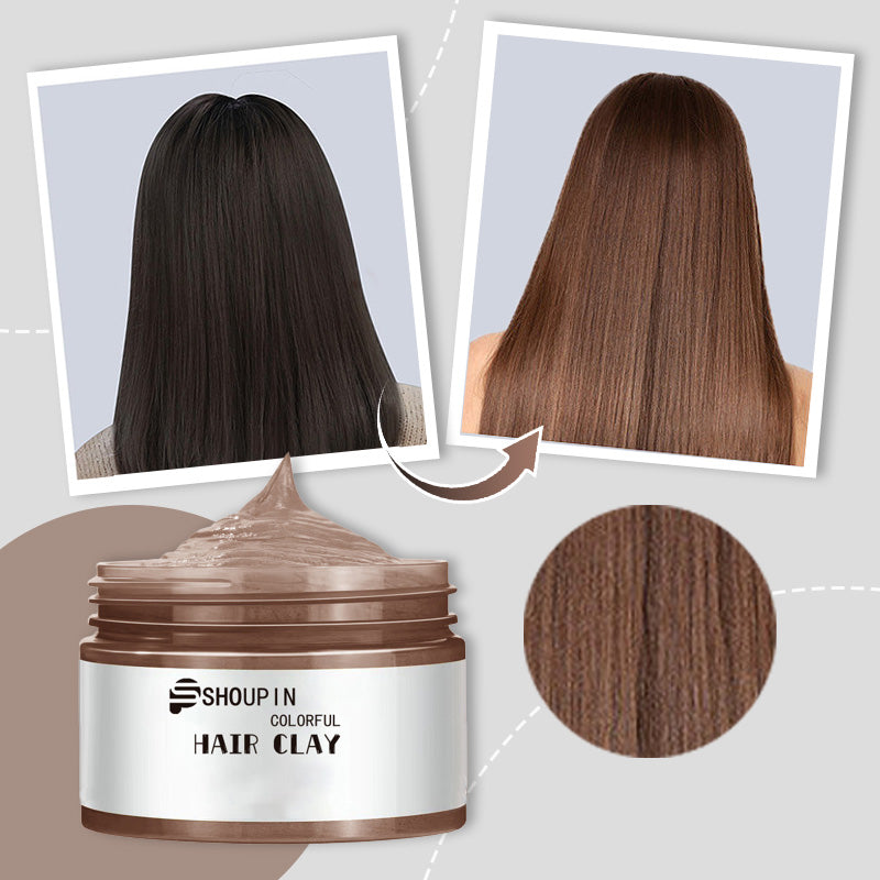 一時的なヘアカラー用ワックス