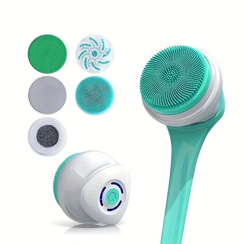 Volledige reinigende massage zonder moeite onder de douche 