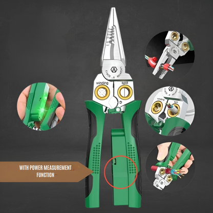 Multifunctional pliers for cables and electrical wires 