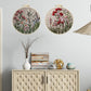 Floral embroidery kit for creative hobbies 
