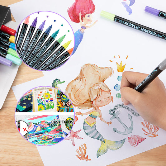 Stylos peinture acrylique pour créations éclatantes