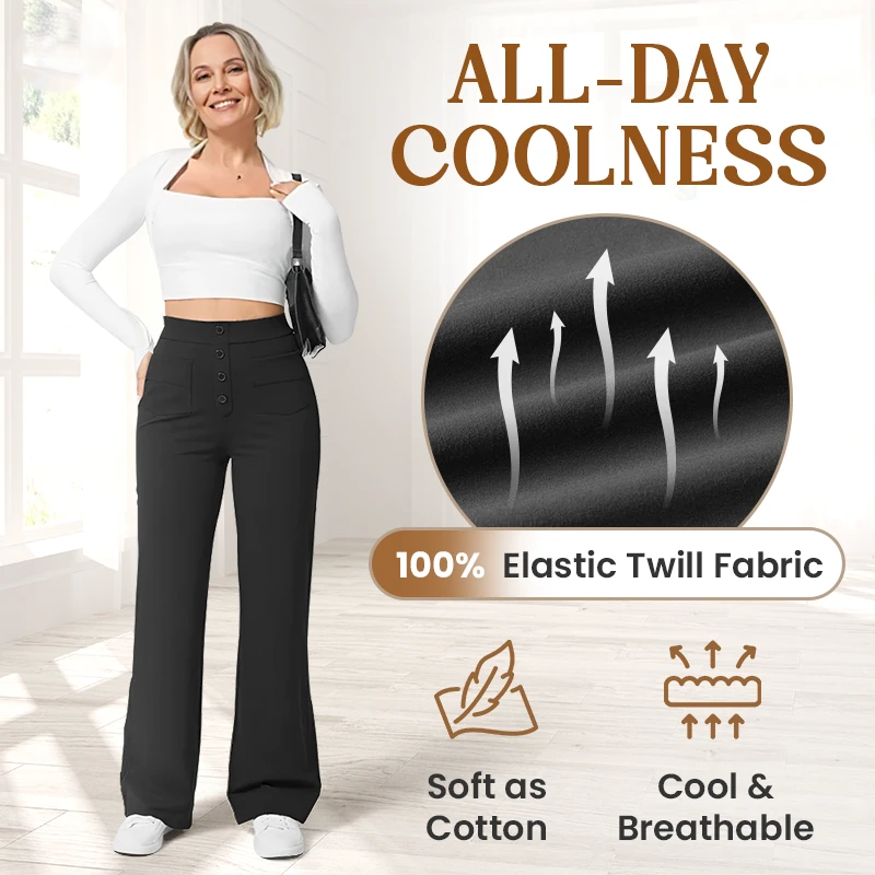 Pantaloni elasticizzati ultra-confortevoli per tutti gli stili 