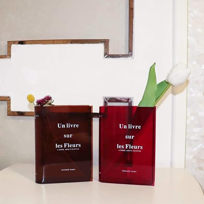 Jarrón decorativo – Elegancia literaria en tu hogar 
