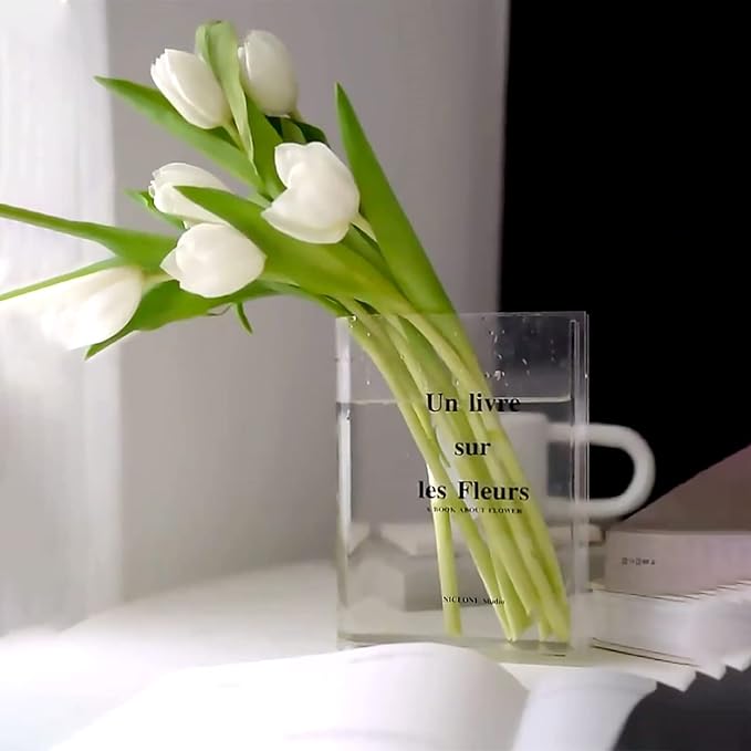 Jarrón decorativo – Elegancia literaria en tu hogar 