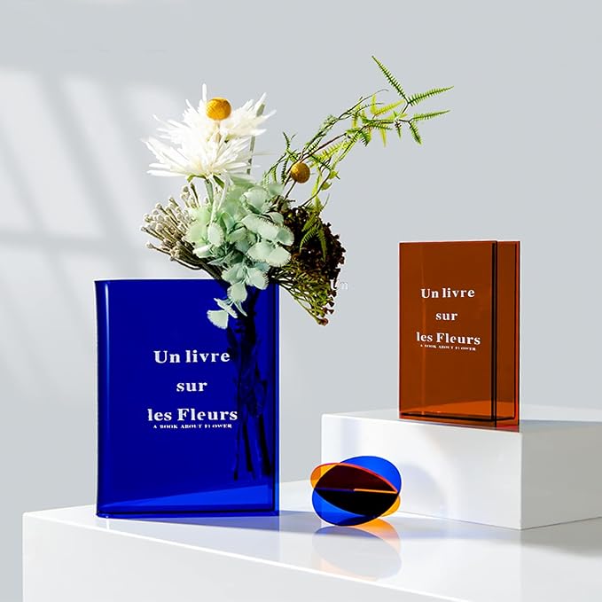 Jarrón decorativo – Elegancia literaria en tu hogar 