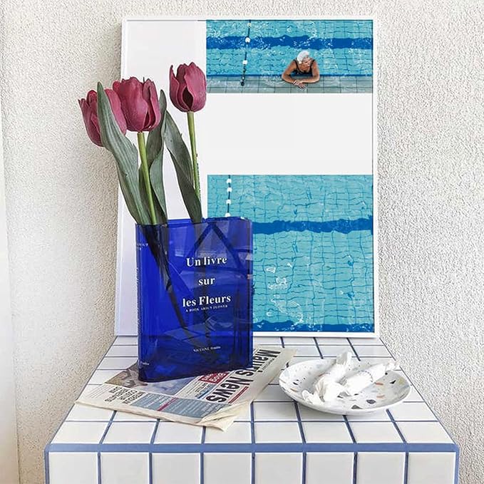 Jarrón decorativo – Elegancia literaria en tu hogar 