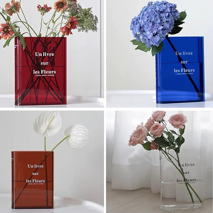 Jarrón decorativo – Elegancia literaria en tu hogar 