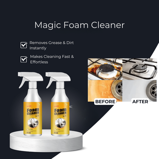 No-rinse degreasing spray for a sparkling home 