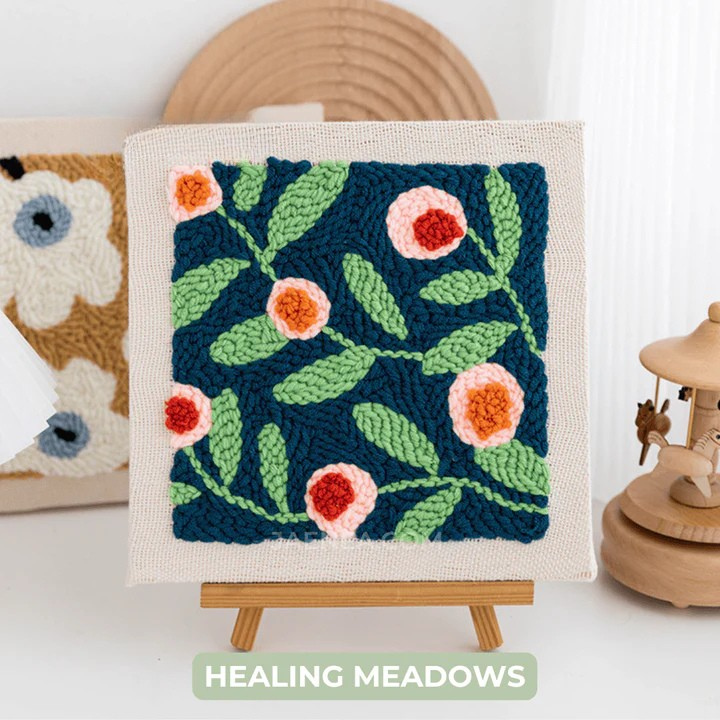 Punch needle broderikit 