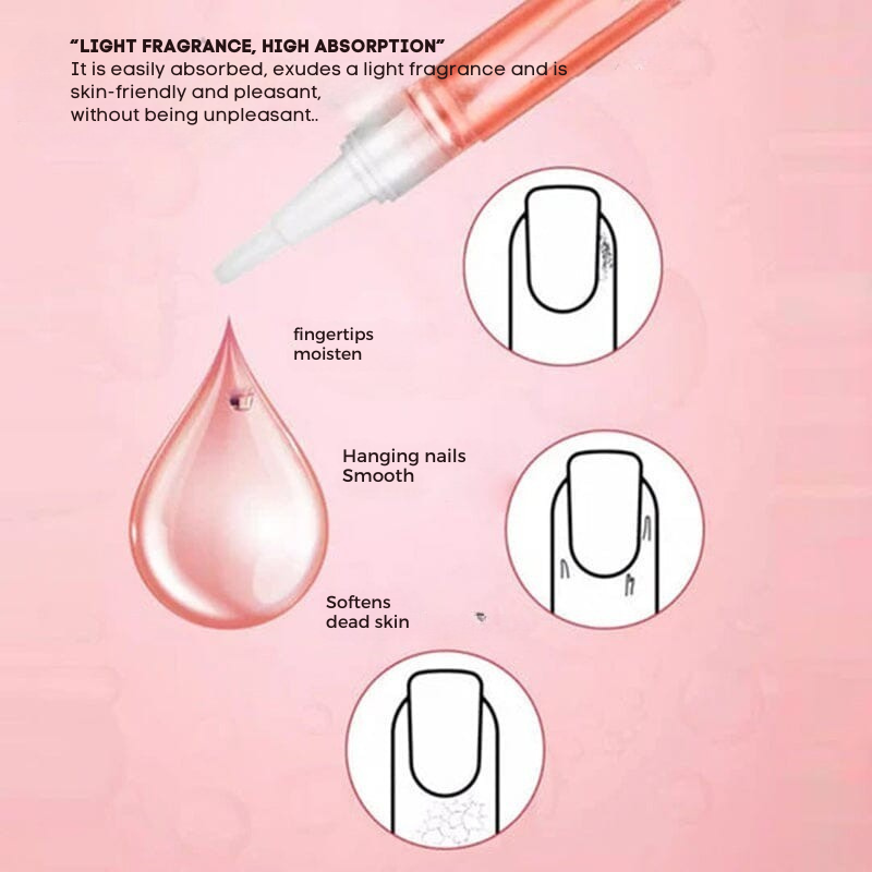 Nourishing pen for cuticles and dry nails 