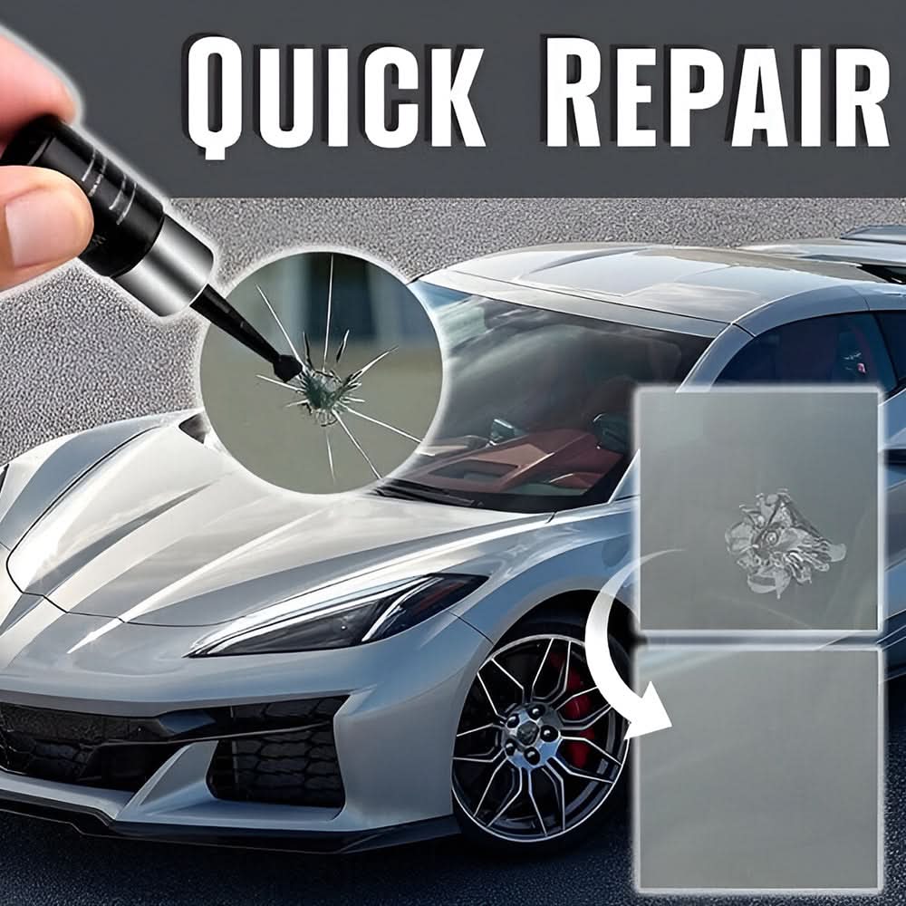 Reparer glasskader på få minutter 