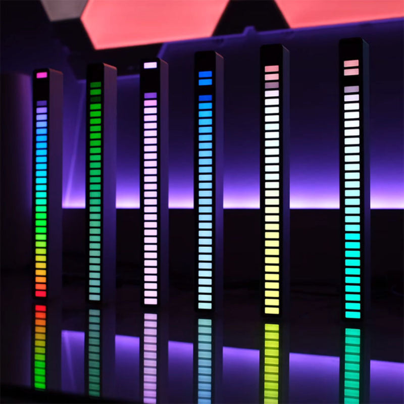 Barre lumineuse LED - RGB réactive au son