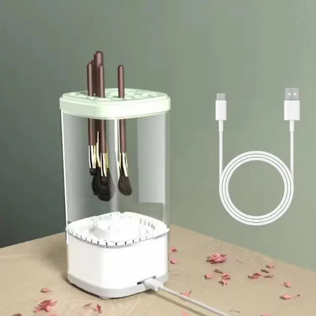 Pulitore elettrico per pennelli, rapido ed efficace 
