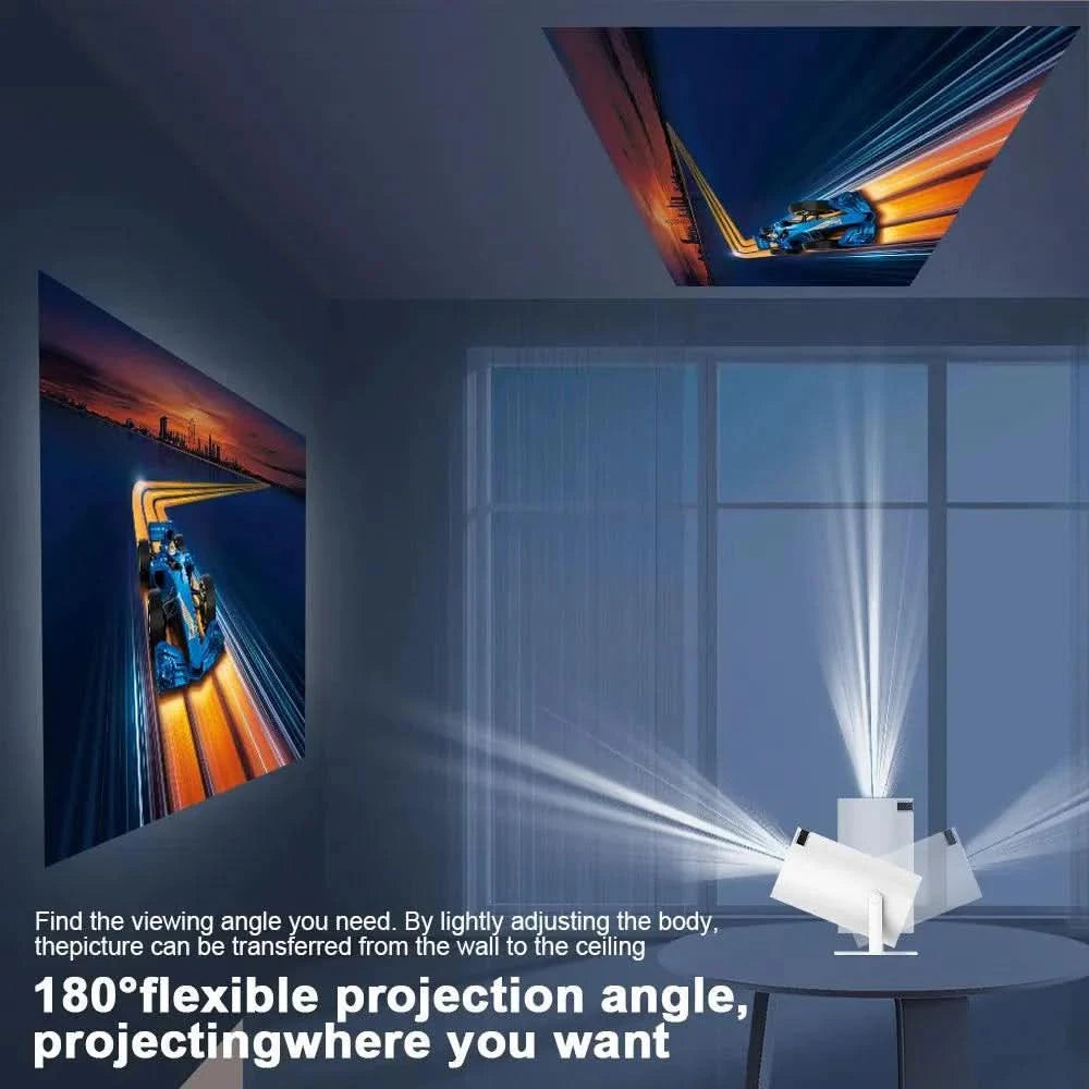 A compact projector that turns your wall into a cinema 