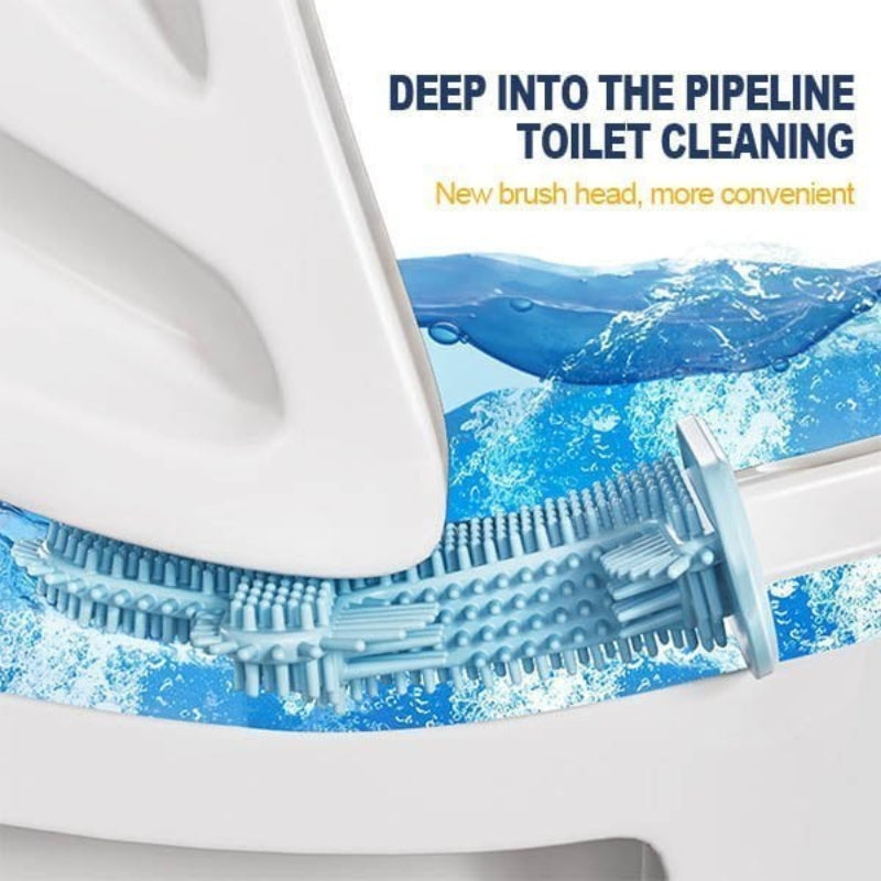 Flexible WC-Bürste für eine Reinigung ohne tote Winkel 