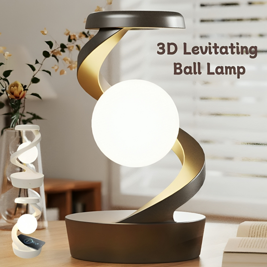 Dizajnová LED lampa s integrovanou bezdrôtovou nabíjačkou 