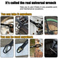 Robust multifunction key for various screws and nuts 