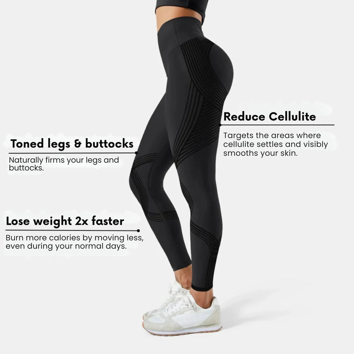 Anti-cellulitis legging