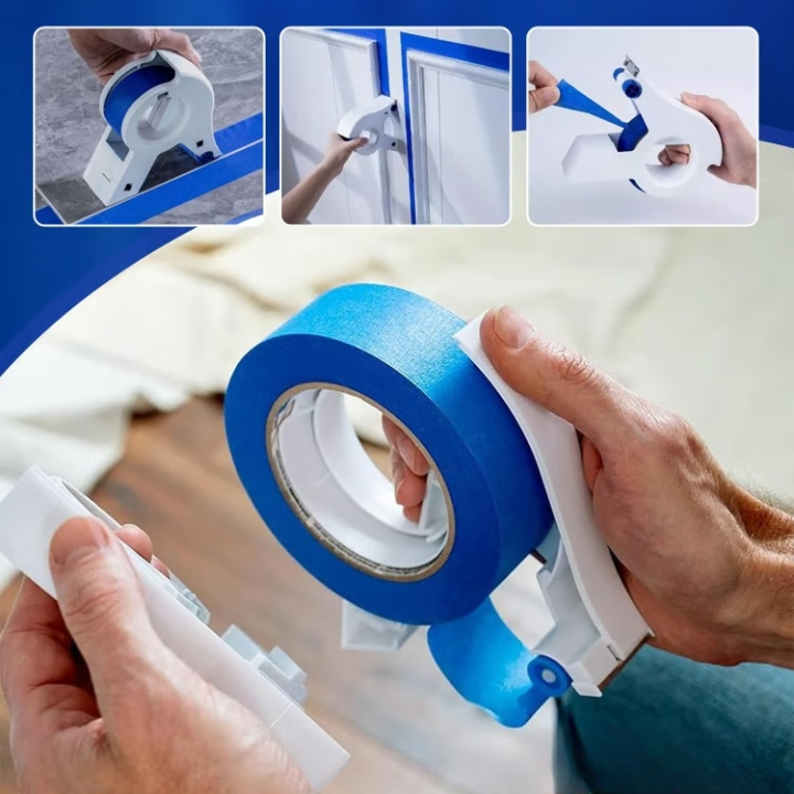 Afplaktape-applicator voor een strakke afwerking zonder moeite