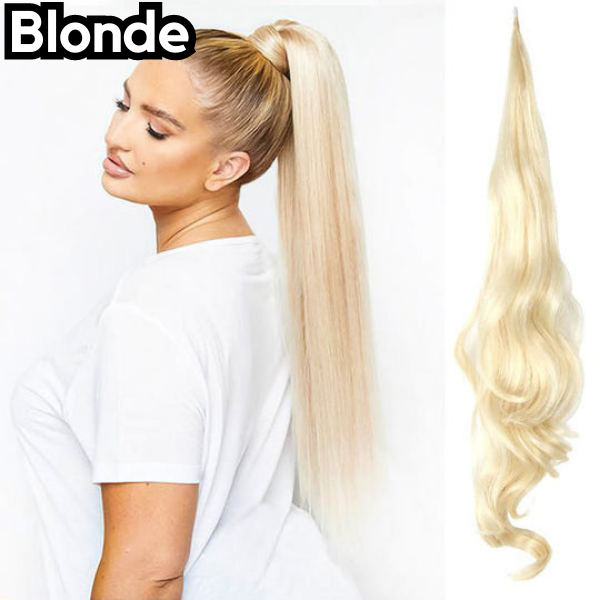 Glamourová copová príčesok pre šik vzhľad 