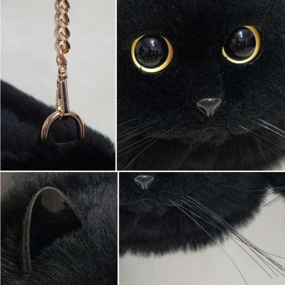 どこでも話題になるリアリスティックな猫のバッグ 