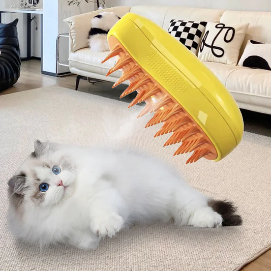 Brosse vapeur multifonction pour un toilettage parfait de votre animal